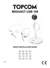 Topcom MEDIAKIT USB 100 Schnelle Installationsanleitung