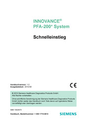 Siemens INNOVANCE PFA-200 Serie Schnelleinstieg
