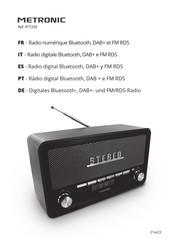 Metronic 477230 Bedienungsanleitung
