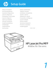 HP LaserJet Pro 4102fdn-Serie Einrichtungsanleitung