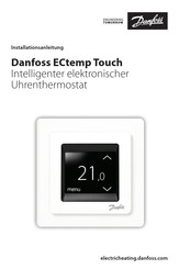Danfoss ECtemp Touch Installationsanleitung