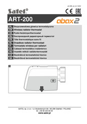 Satel abax2 ART-200 Kurze Installationsanleitung