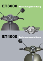 E.F.O ET4000 2022 Bedienungsanleitung