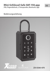 Xcase Elesion SAF-150.app Bedienungsanleitung