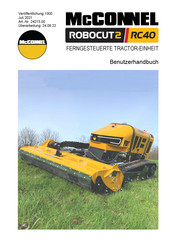 McConnel ROBOCUT2 RC40 Benutzerhandbuch