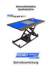 REMO POWERLIFT 1000 Betriebsanleitung