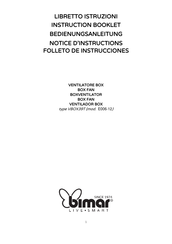 Bimar E006-12 Bedienungsanleitung