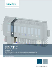 Siemens 6ES7131-6BH00-0BA0 Gerätehandbuch