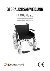 besco medical PRIMUS MS 2.0 Gebrauchsanweisung