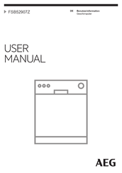 AEG FSB52907Z Benutzerinformation