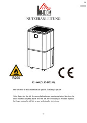 HOMCOM 821-009 Nutzeranleitung