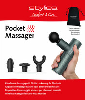Stylies ST30100 Pocket Massager Bedienungsanleitung