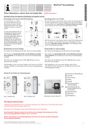 Teba WireFree Kurzanleitung