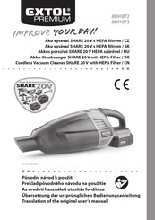 extol premium SHARE 20V Bedienungsanleitung