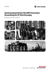 Rockwell Automation Allen-Bradley Micro800 Kurzanleitung