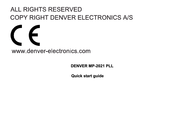 Denver Electronics MP-2021 PLL Schnellstartanleitung