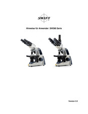 Swift SW380-Serie Anwenderhinweis