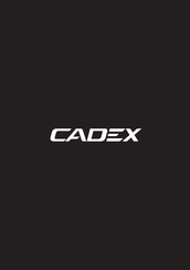 Cadex TRI Bedienungsanleitung