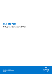 Dell P105F011 Einrichtung Und Technische Daten