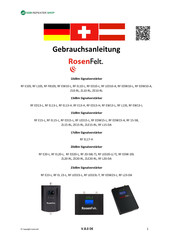 Rosenfelt RF ED13-H Gebrauchsanleitung