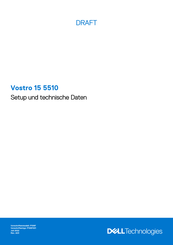 Dell Vostro 15 5510 Einrichtung Und Technische Daten