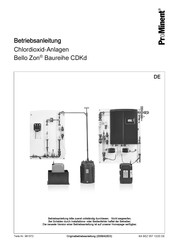 ProMinent Bello Zon CDKd 7300 Betriebsanleitung