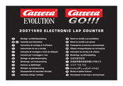 Carrera EVOLUTION GO!!! 20071590 Montage- Und Betriebsanleitung