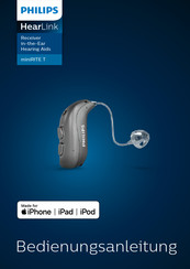 Philips HearLink miniRITE T Bedienungsanleitung