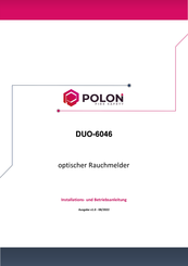 Polon-Alfa DUO-6046 Installation Und Betriebsanleitung
