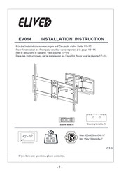 elive EV014 Installationsanweisungen