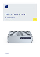 G&D ControlCenter-IP-XS Installationsanleitung