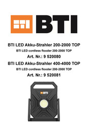 BTI 400-4000 TOP Bedienungsanleitung