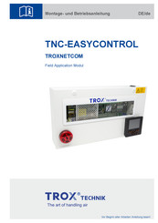 Trox Technik TROXNETCOM TNC-EASYCONTROL Montage- Und Betriebsanleitung