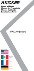 Kicker PXA300.1 Benutzerhandbuch
