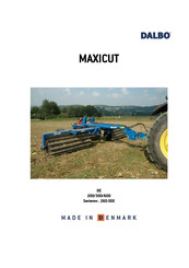 DALBO MAXICUT 600 Bedienungsanleitung