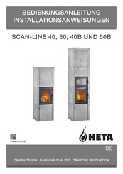 Heta SCAN-LINE 50B Bedienungsanleitung Und Installationsanweisungen