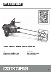 Parkside PDRW 1800 B1 Originalbetriebsanleitung