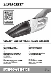 Silvercrest SAS 7.4 LI B3 Bedienungsanleitung