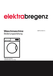 Elektra Bregenz WAFN 81621 A Bedienungsanleitung