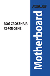 Asus ROG Crosshair X670E Extreme Bedienungsanleitung