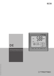 Trotec BZ30 Originalbetriebsanleitung