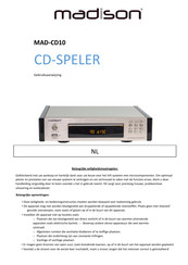 Madison MAD-CD10 Bedienungsanleitung