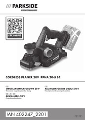 Parkside Performance PPHA 20-Li B2 Originalbetriebsanleitung