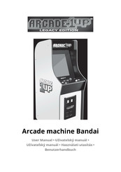 ARCADE1UP LEGACY EDITION Bandai Namco Legacy Benutzerhandbuch