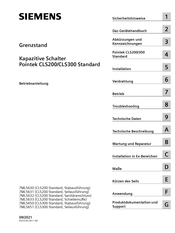 Siemens POINTEK CLS 300 Betriebsanleitung