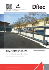 DITEC CROSS18VEP Technisches Handbuch