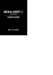 GOAL ZERO Boulder 50 Bedienungsanleitung