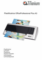 Titanium OfficeProfessional Plus A3 Bedienungsanleitung