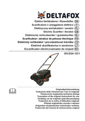 Deltafox DG-ESA 1231 Originalbetriebsanleitung