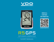 VDO R5 GPS Kurzanleitung